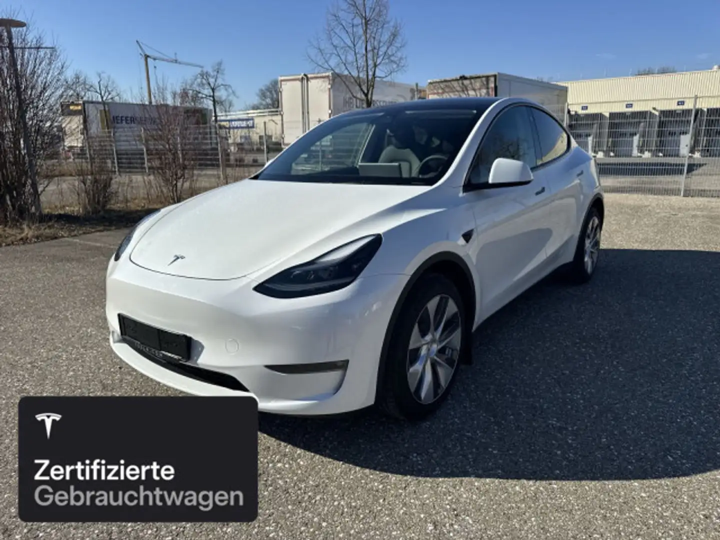 Tesla Model Y Long Range AWD Weiß - 1