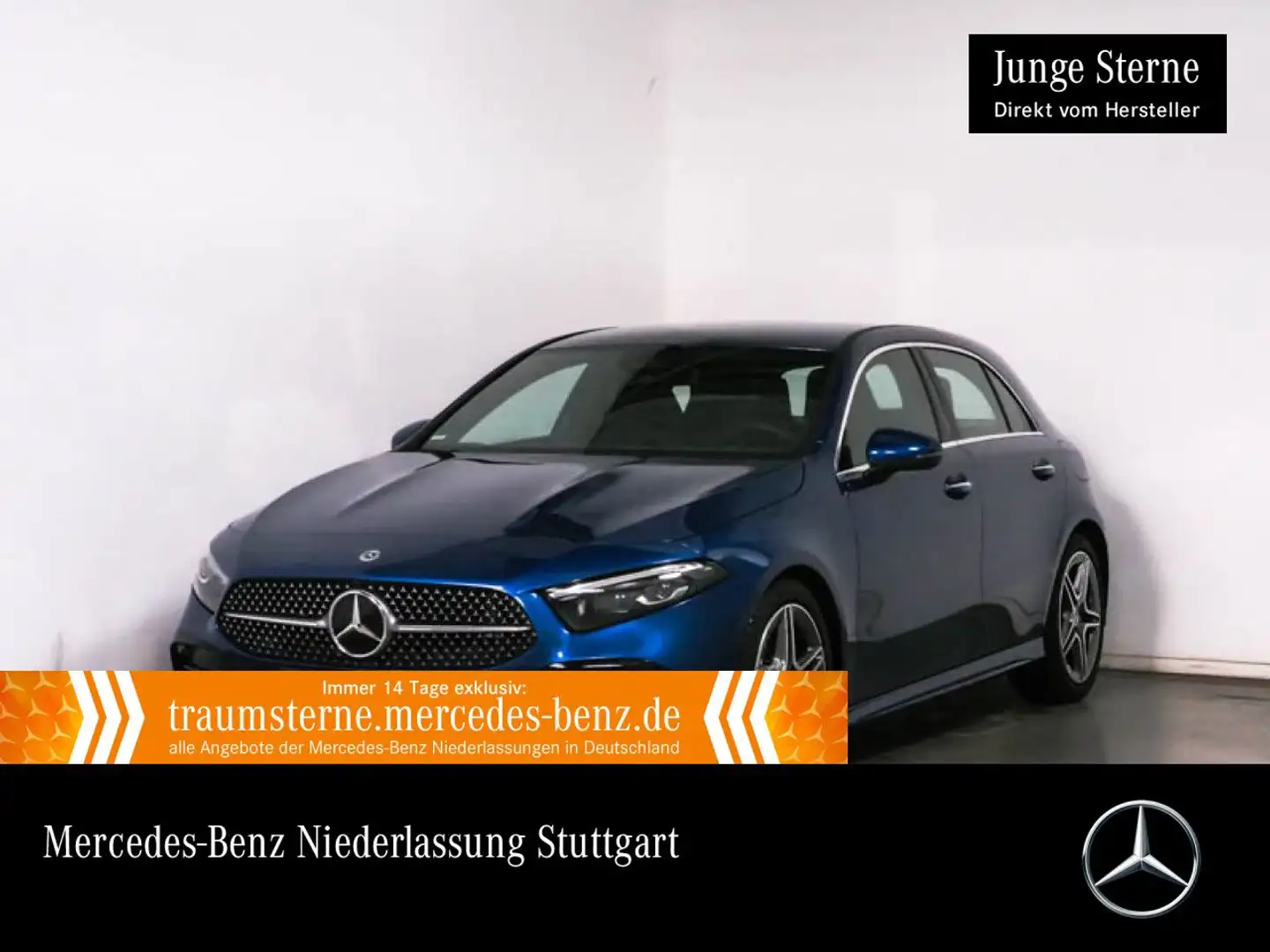Mercedes-Benz A 180 AMG+MULTIBEAM+KAMERA+TOTW+KEYLESS+7G Blau - 1