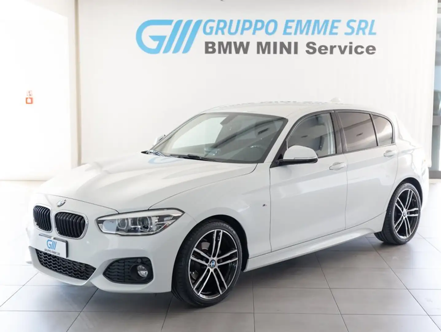BMW 116 Serie 1 F/20-21 2015 116i Msport 5p Blanc - 1