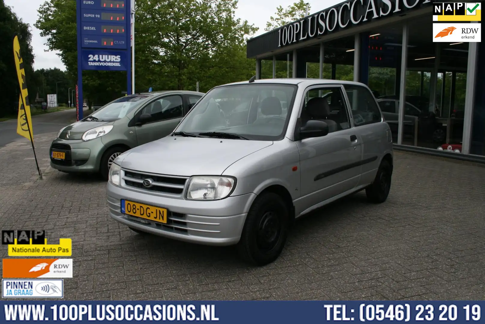 Daihatsu Cuore Voor Handel/Export 1.0-12V XTi. Geldige apk. Koppe Gri - 1