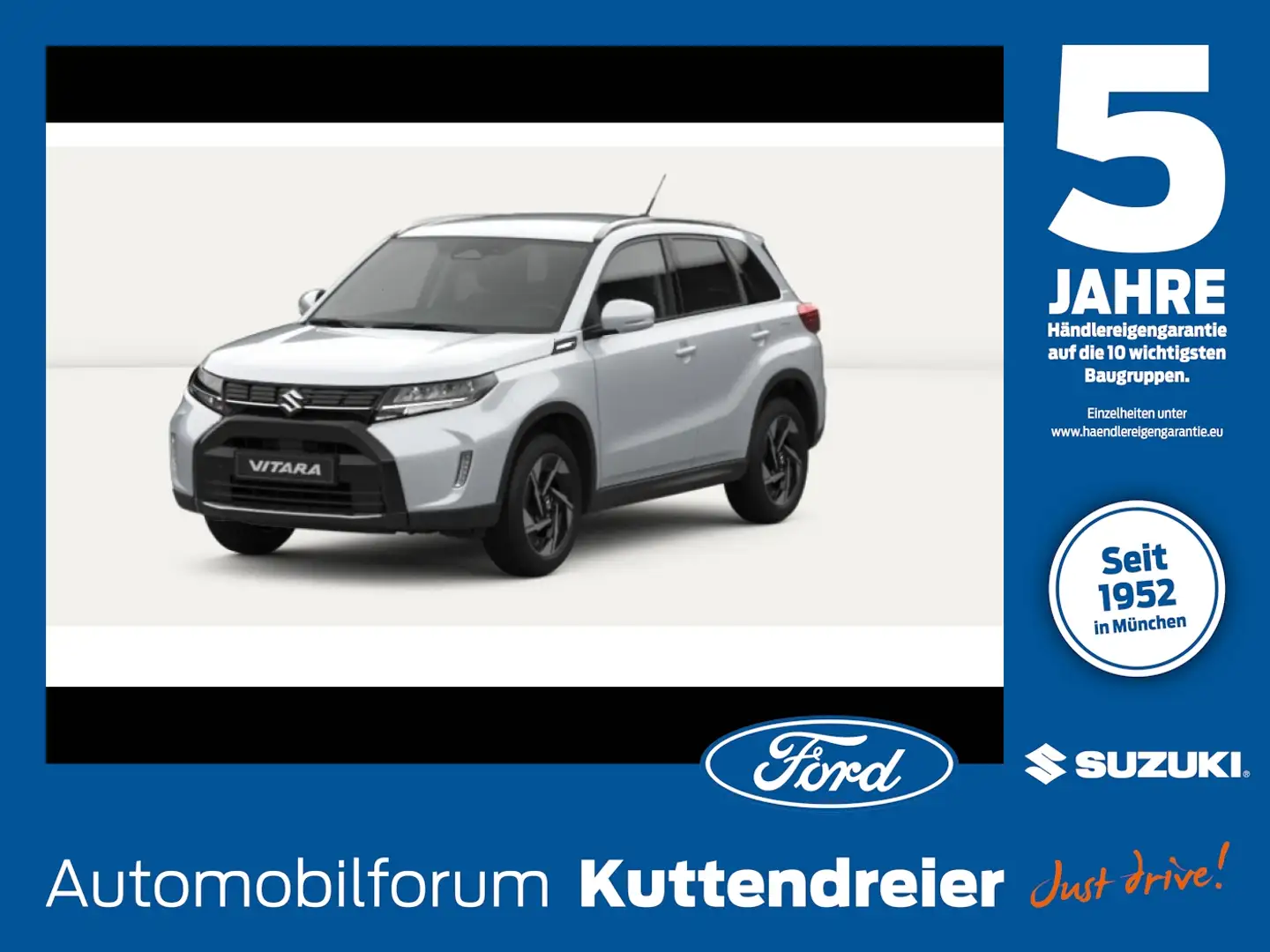 Suzuki Vitara 1.4 DITC 4x2 Comfort Nav.Klima.SHZ Blanc - 1