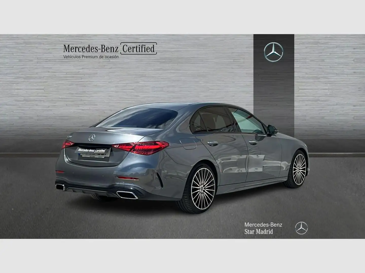 Mercedes-Benz C 200 Gris - 2