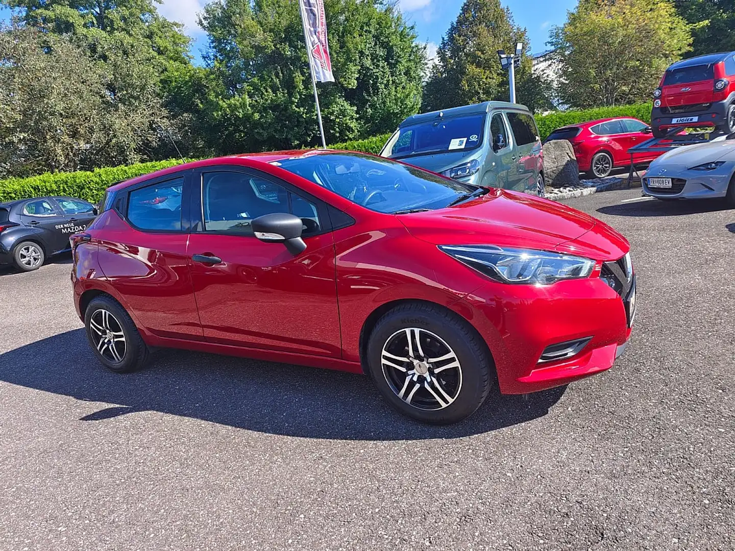 Nissan Micra 1,0 Visia Rot - 1