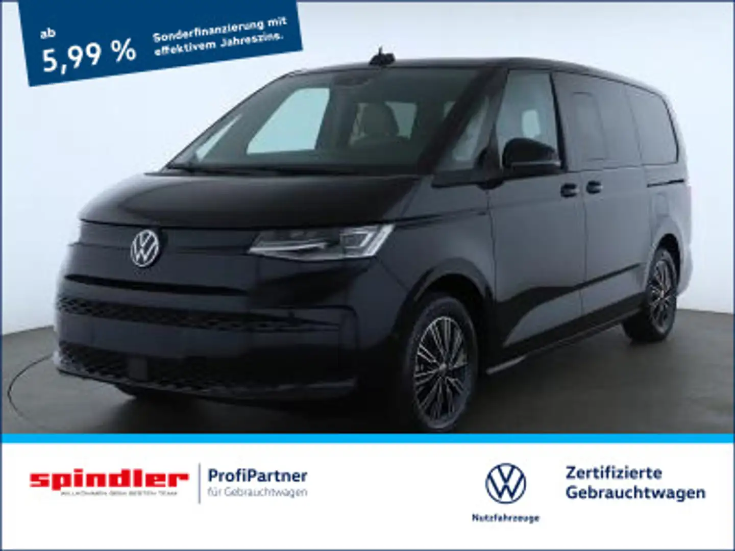 Volkswagen T7 Multivan lang 1.5 TSI eHybrid 4M DSG / Pano, AHK Schwarz - 1