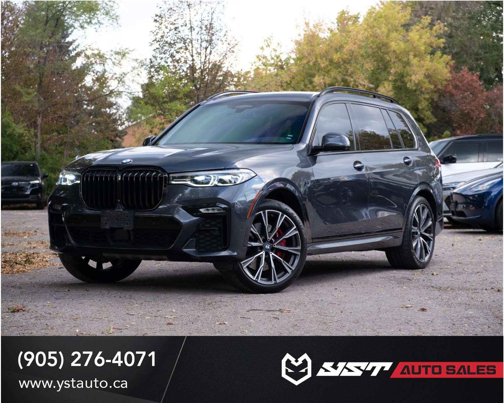 Gray 2019 BMW X7 SUV / Crossover All-Wheel Drive 8-Speed Automatic