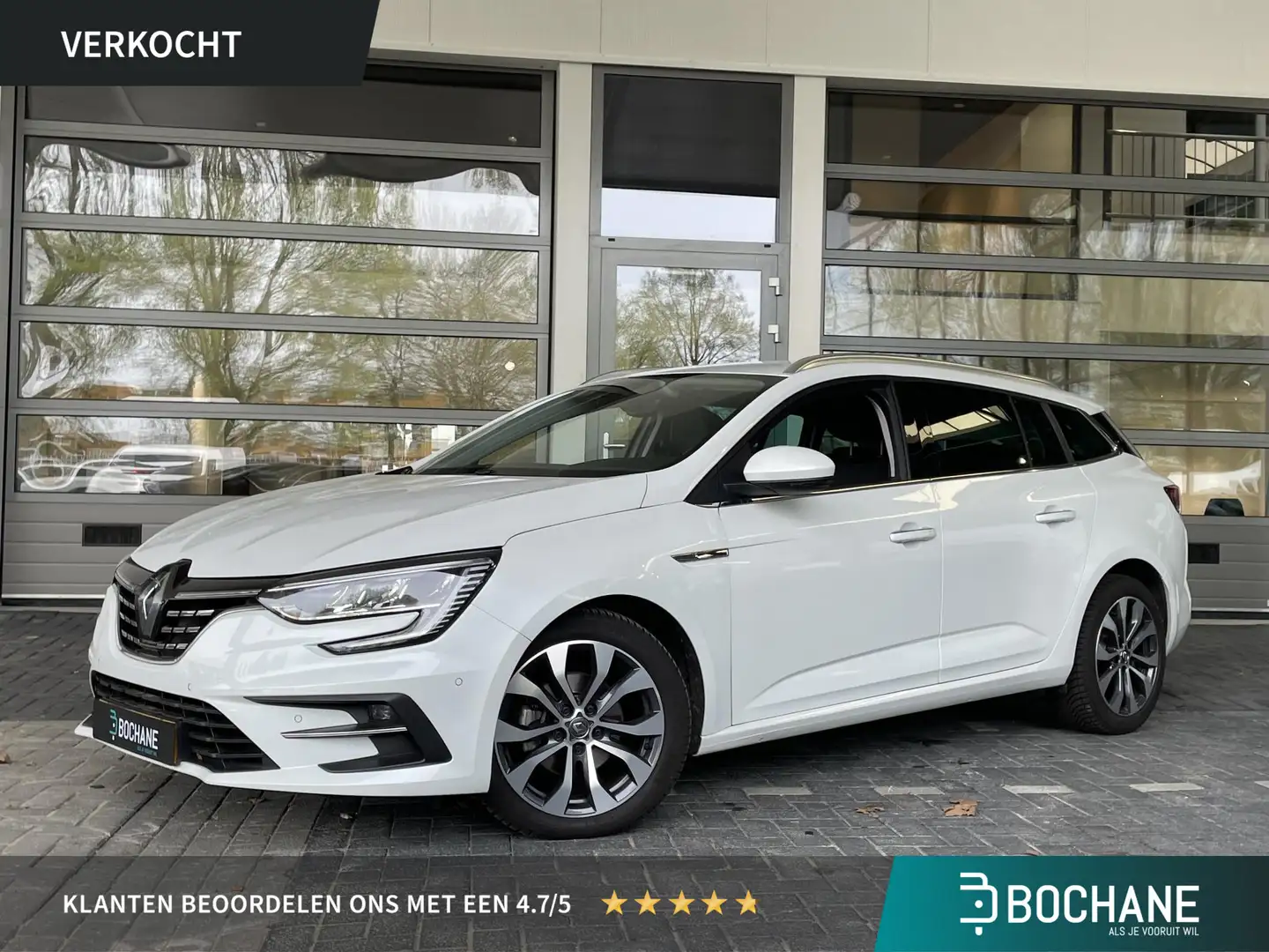 Renault Megane Estate 1.3 TCe 140 EDC Techno | Dodehoekdetectie | Wit - 1