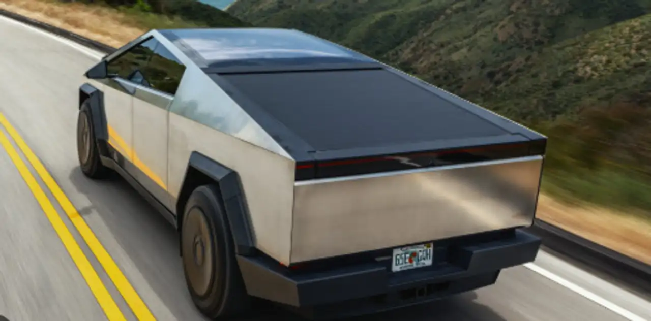 Tesla Cybertruck снимка Tesla Cybertruck