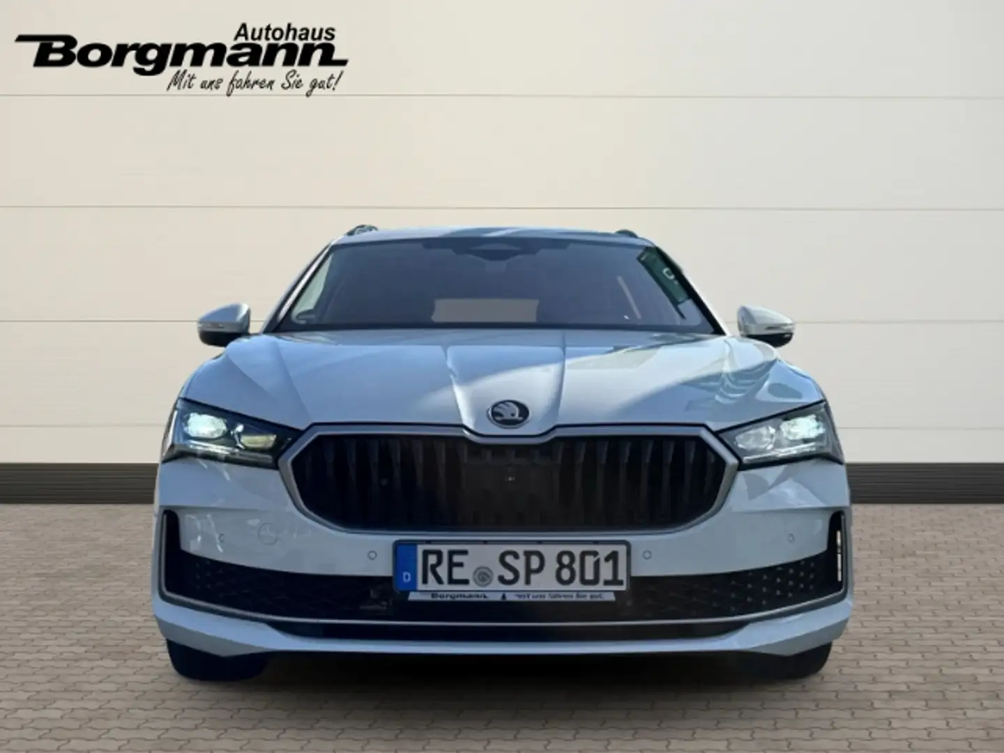 Skoda Superb 1.5 TSI EU6e Combi Selection 1,5TSI mHEV 110kW 7-G Blanc - 2