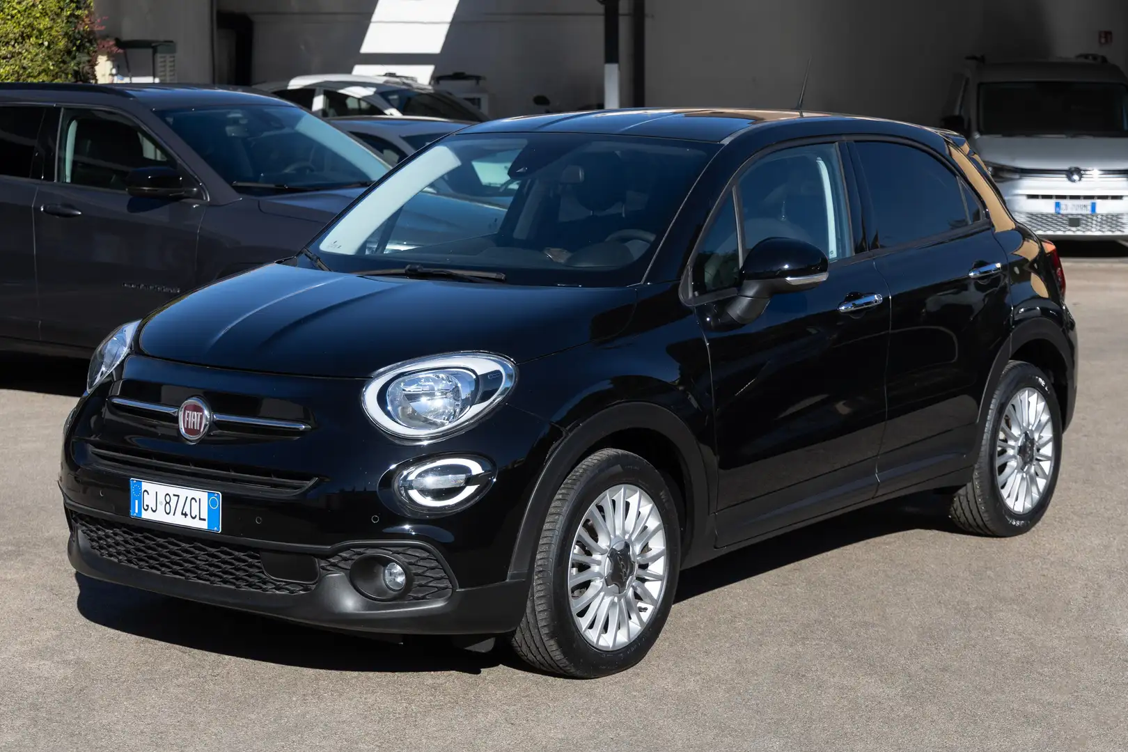 Fiat 500X 500 X 2018 1.3 mjt Connect 95cv Schwarz - 1