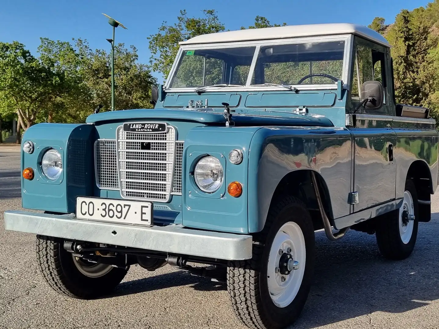 Land Rover Series Serie 3 pick up Albastru - 2