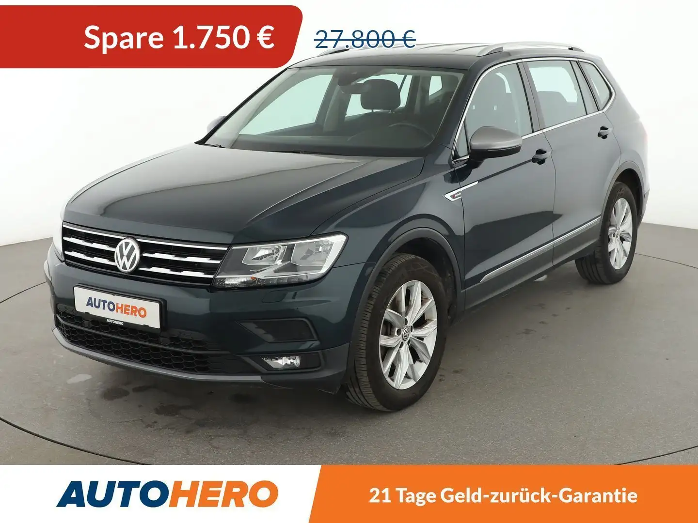 Volkswagen Tiguan Allspace 2.0 TDI Comfortline 4Motion Aut. *NAVI*VC*PDC*SHZ* Green - 1