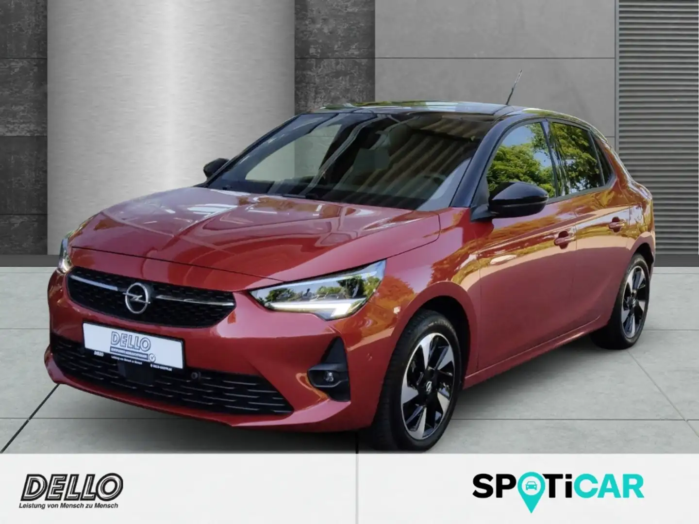 Opel Corsa-e GS, Panorama LED ACC Apple CarPlay Android Auto Kl Червоний - 1