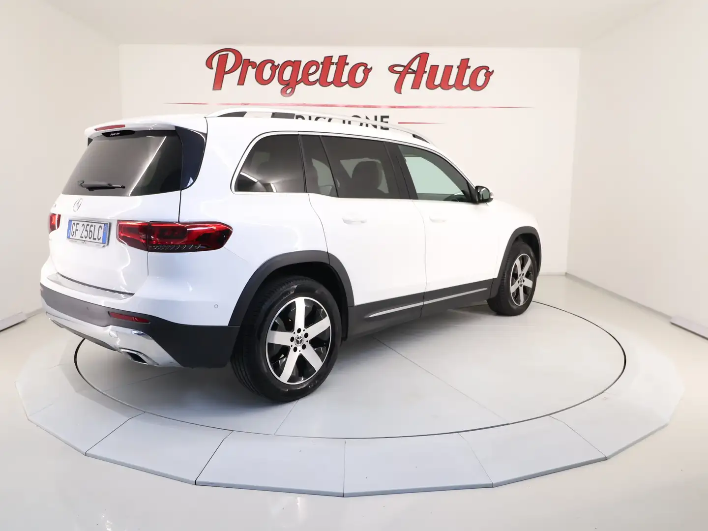 Mercedes-Benz GLB 200 GLB Sport Plus auto NAVI PELLE LED DAB 18" CAMERA Weiß - 2