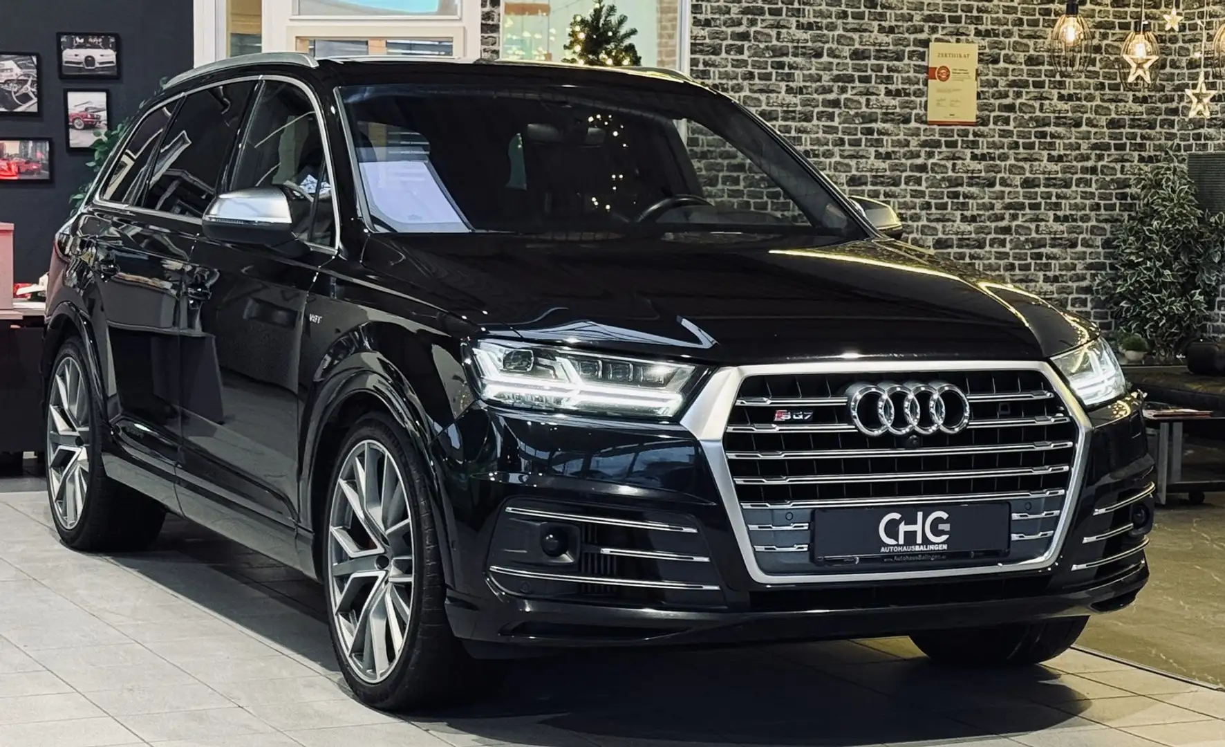 Audi SQ7 4.0 TDI quattro |Raute|ACC|PANO|AHK| Schwarz - 1