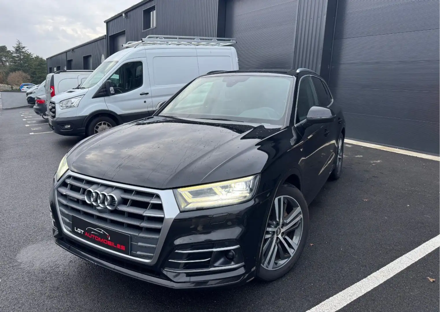 Audi Q5 II 2.0 TDI 190ch S line quattro Schwarz - 2