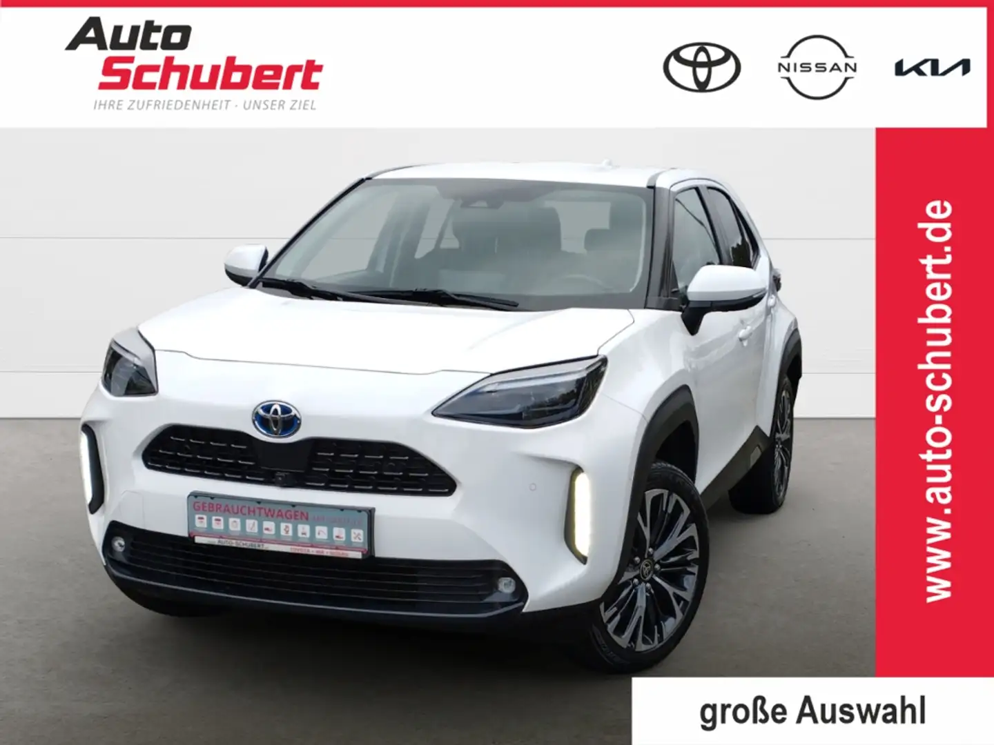 Toyota Yaris Cross Elegant+Matrix-LED+360°Kamera+Lenkradheizung+Teill Wit - 1