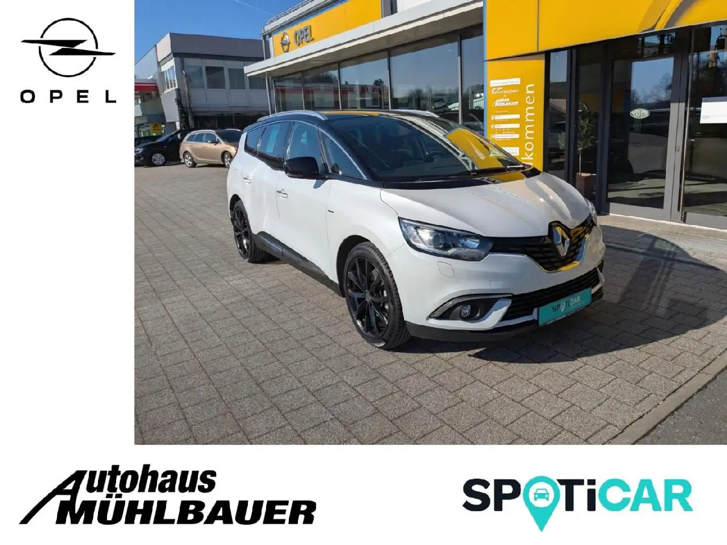 Renault Scenic Grand Scenic 1.3 Limited **Navi*AHK*7 Sitze** Blanc - 1