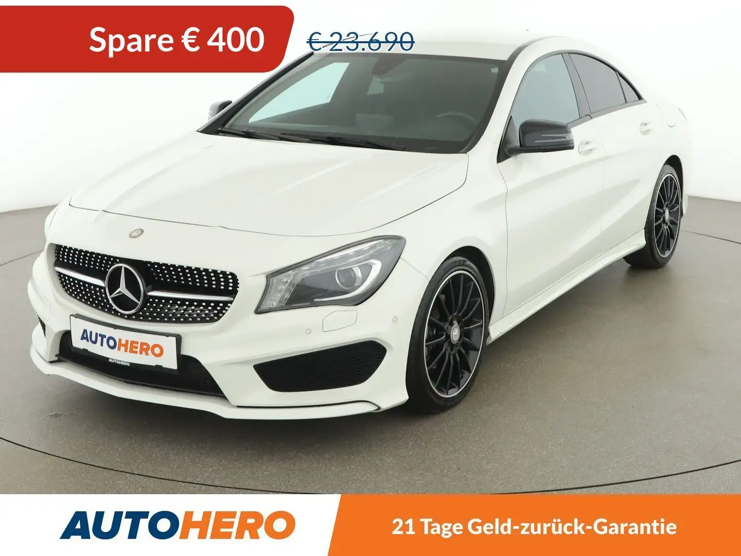 Mercedes-Benz CLA 200 CLA 200 d 4Matic AMG Line Aut. *XENON*TEMPO*NAVI* Weiß - 1