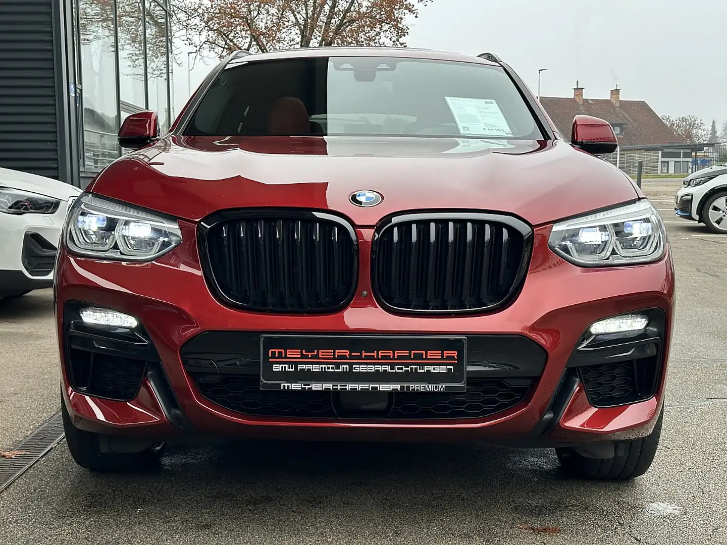 BMW X4 40d Aut. / Sportsitz / Pano / AHK / Head Up / H... Rot - 2