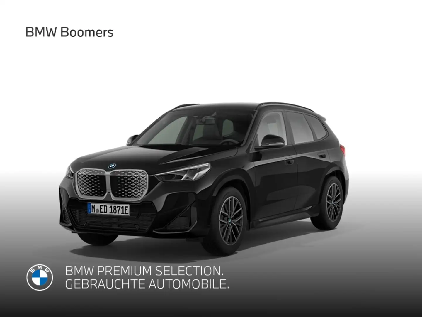 BMW iX1 xDrive 30 M Sport AHK HUD ACC Harman/Kardon Park-A Schwarz - 1