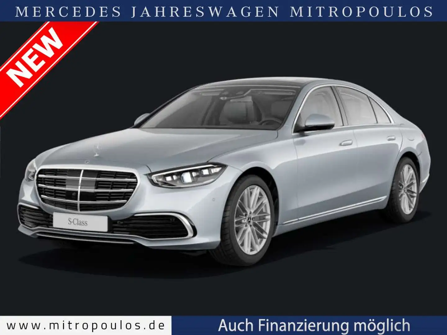 Mercedes-Benz S 580 e 4Matic | Panorama | Argent - 1