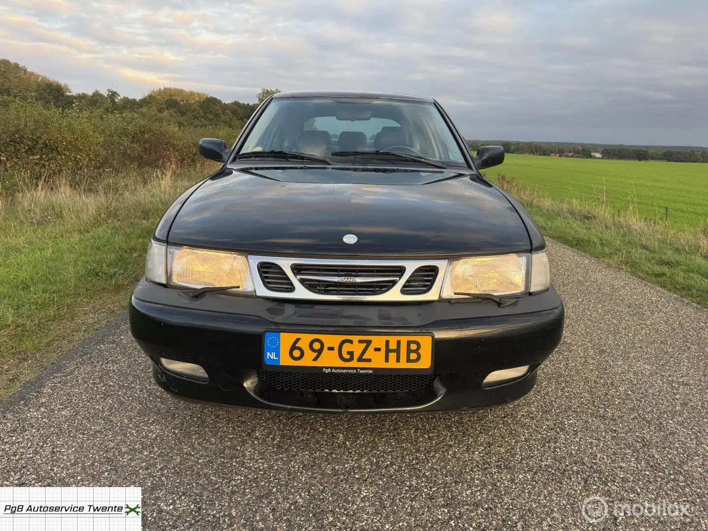 Saab 9-3 2.0 Turbo Aero aut 2001 205pk Carbon Leder Noir - 2