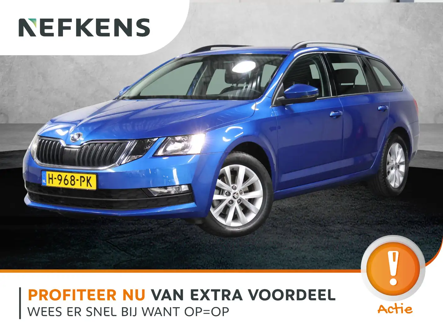 Skoda Octavia 150PK TSI Business Edition | 1ste eigenaar |  AUTO Blauw - 1