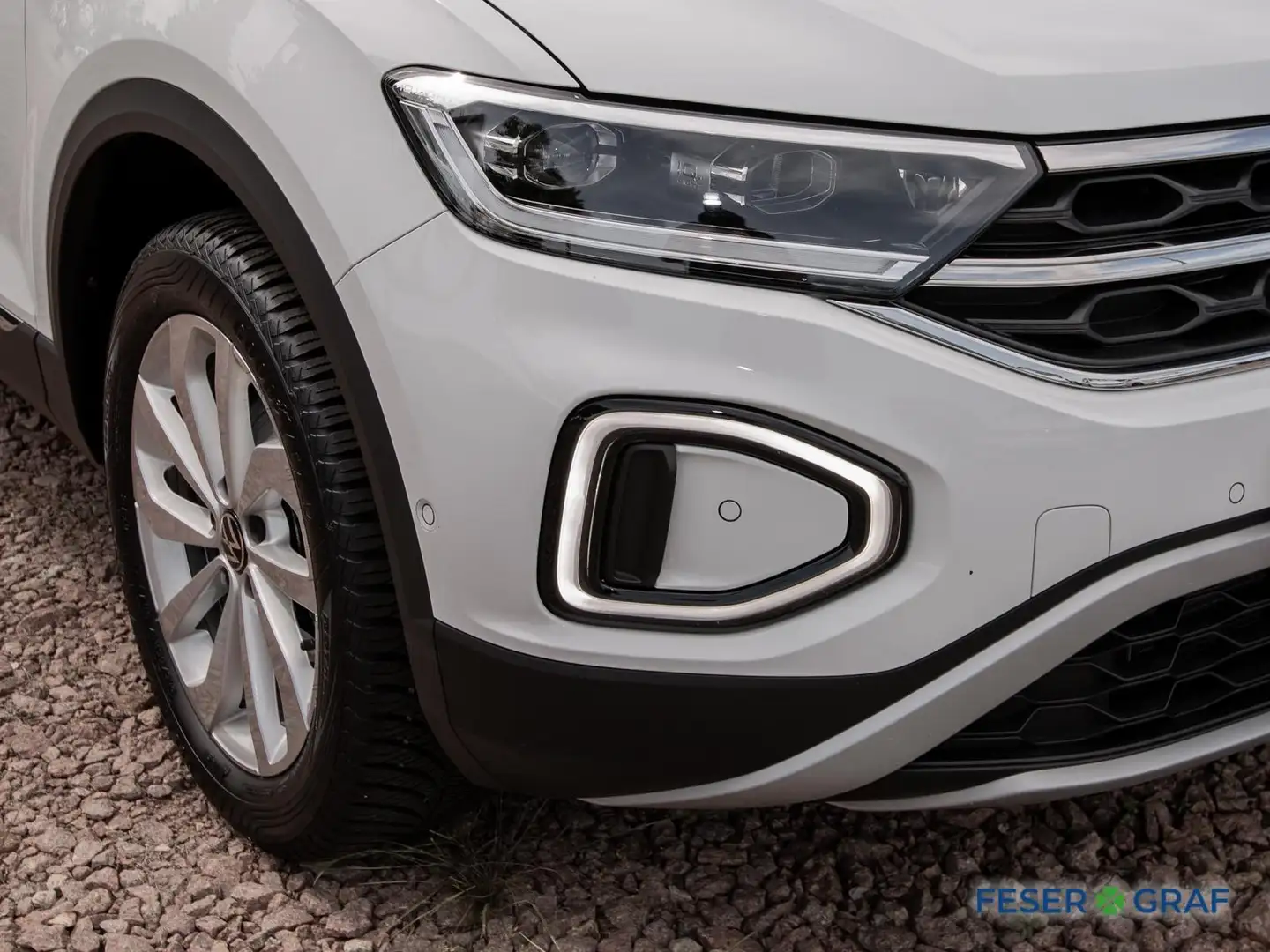 Volkswagen T-Roc 1.5 TSI Style DSG AHK/LED/DAB+/NAVI/Tel. Blanc - 2