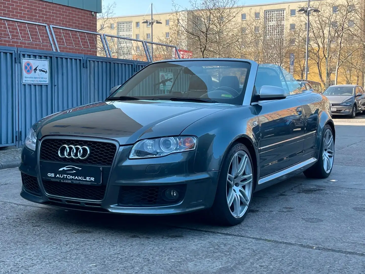 Audi RS4 Cabriolet 4.2 V8 Sauger quattro Gris - 2
