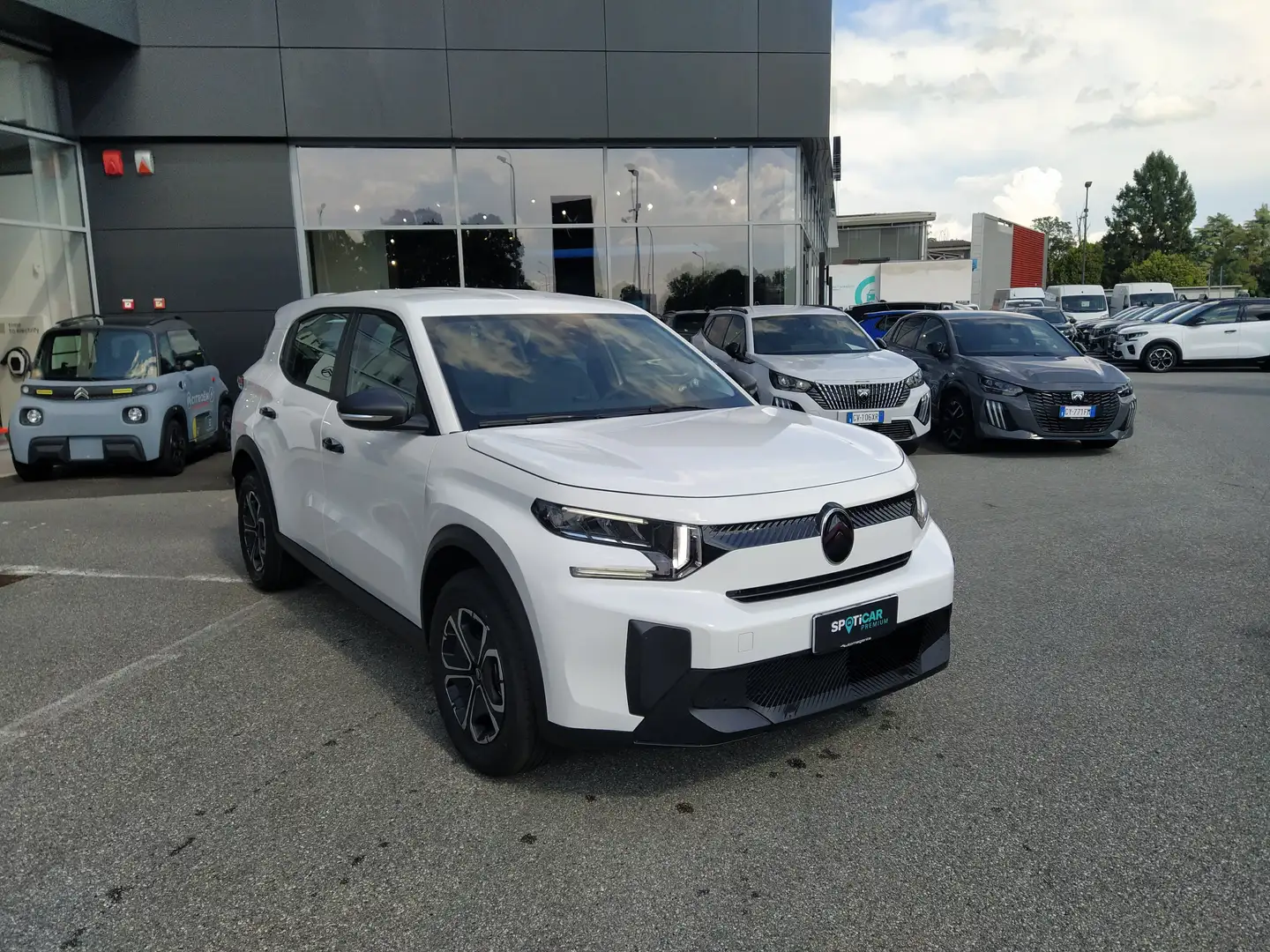 Citroen C3 Aircross Nuova C3 Aircross 1.2 PureTech 100cv YOU KM ZERO Blanc - 1