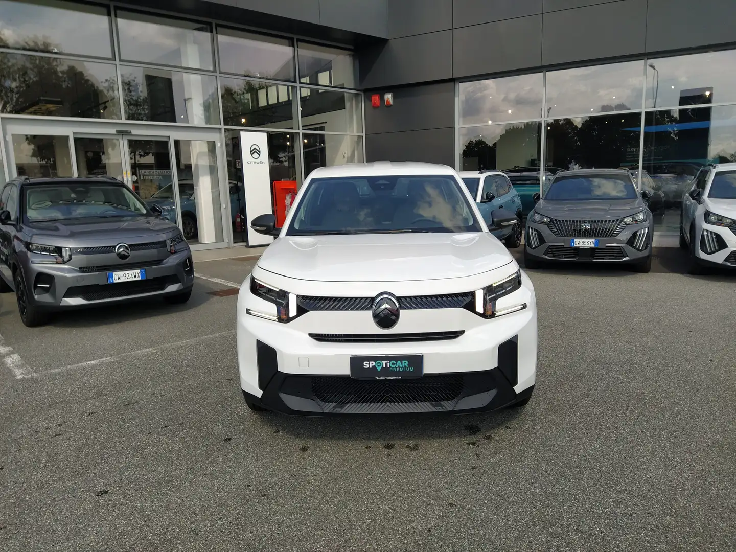 Citroen C3 Aircross Nuova C3 Aircross 1.2 PureTech 100cv YOU KM ZERO Blanc - 2