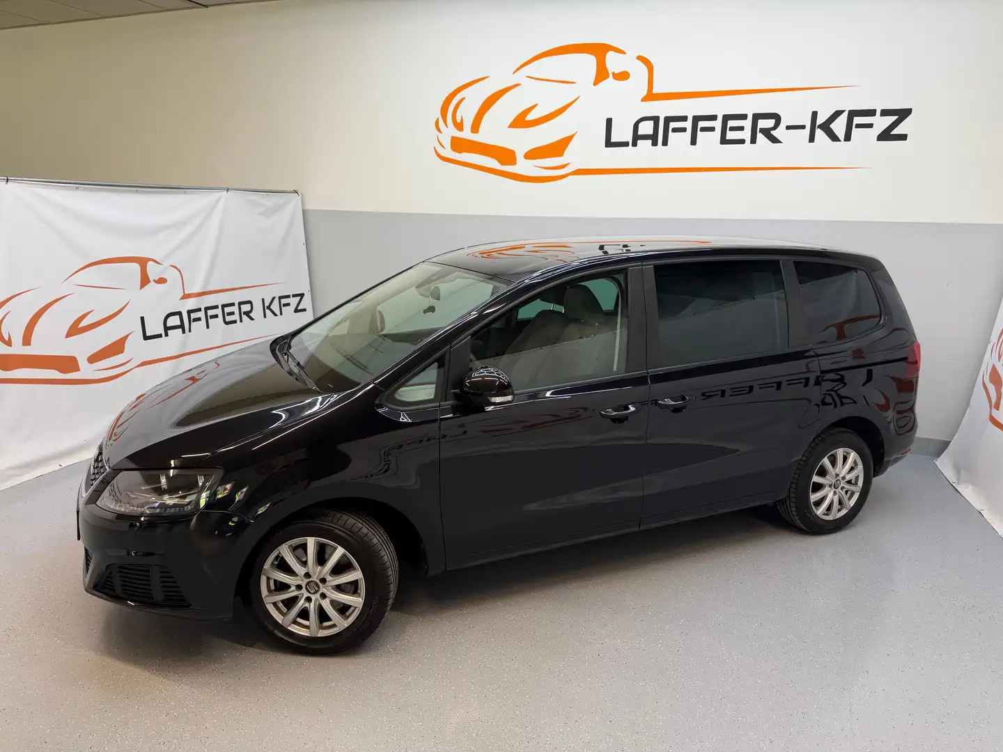 SEAT Alhambra Reference 2,0 TDI KLIMAAUTO SITZHZG **7 SITZE** Schwarz - 2