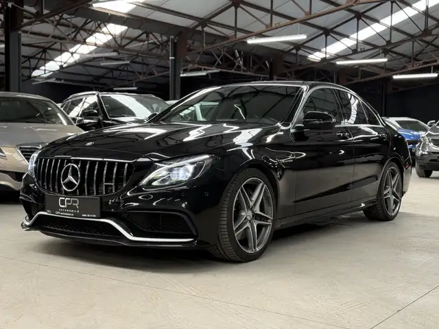 Mercedes-Benz C 63 AMG CARNET COMPLET * CAMERA 360 * BURMESTER * SIEGE CH