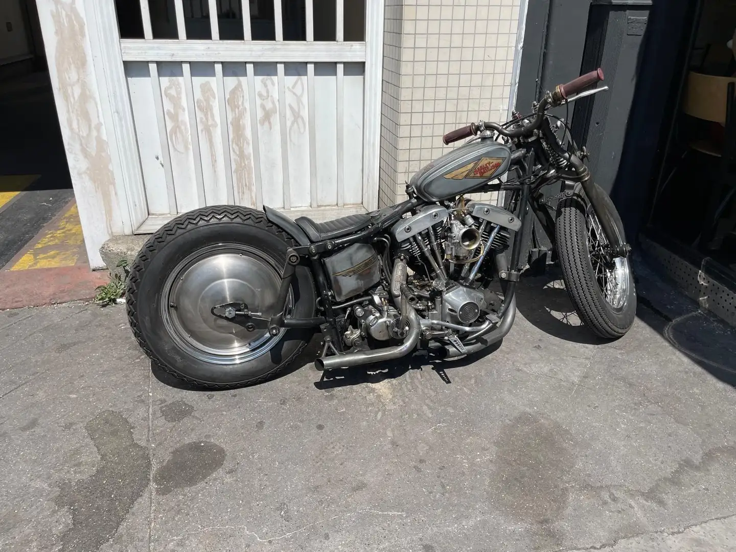 Harley-Davidson Late Shovel Shovel 1340 Szary - 1