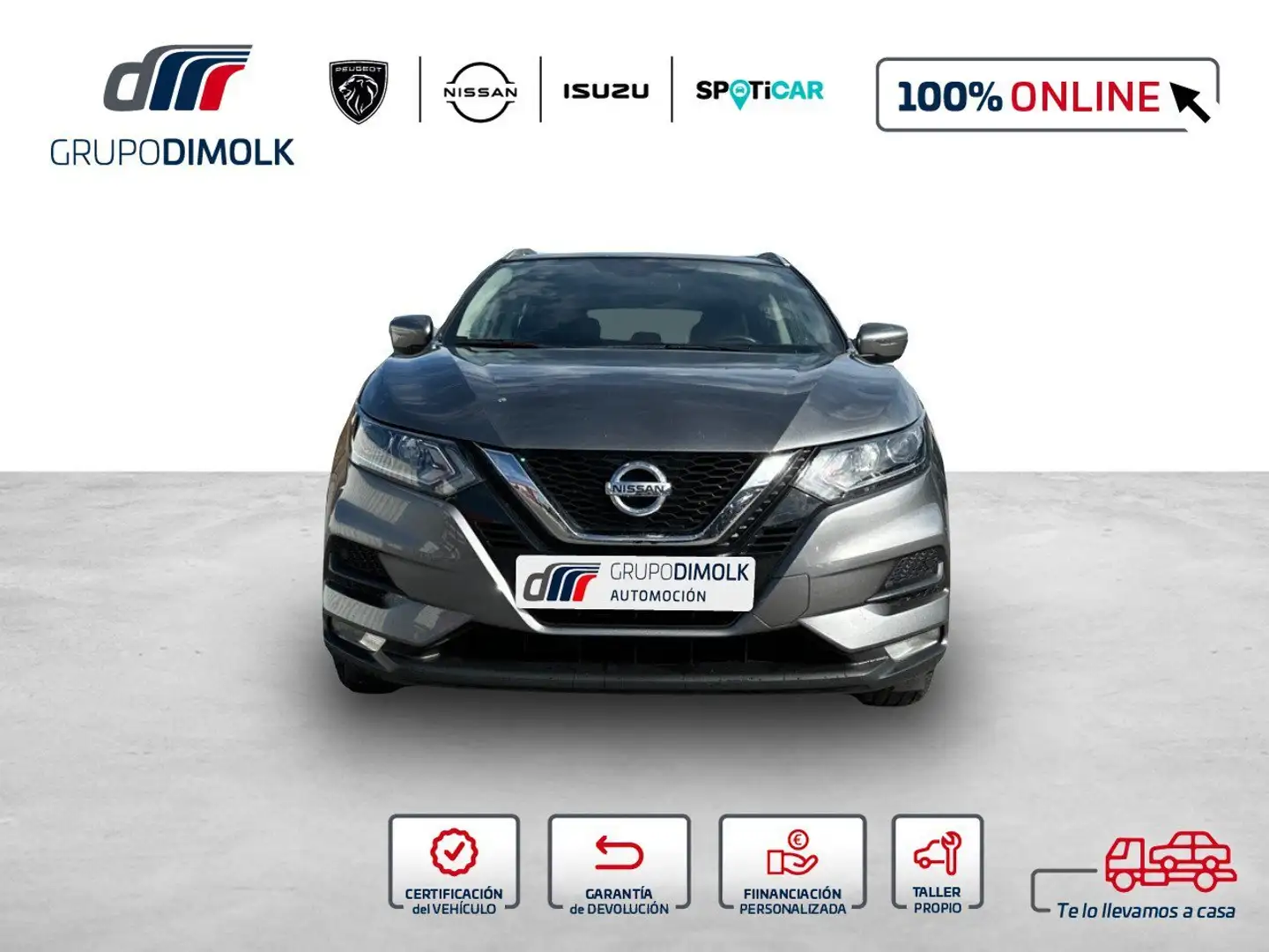 Nissan Qashqai 1.3 DIG-T N-Style 4x2 103kW Gris - 2