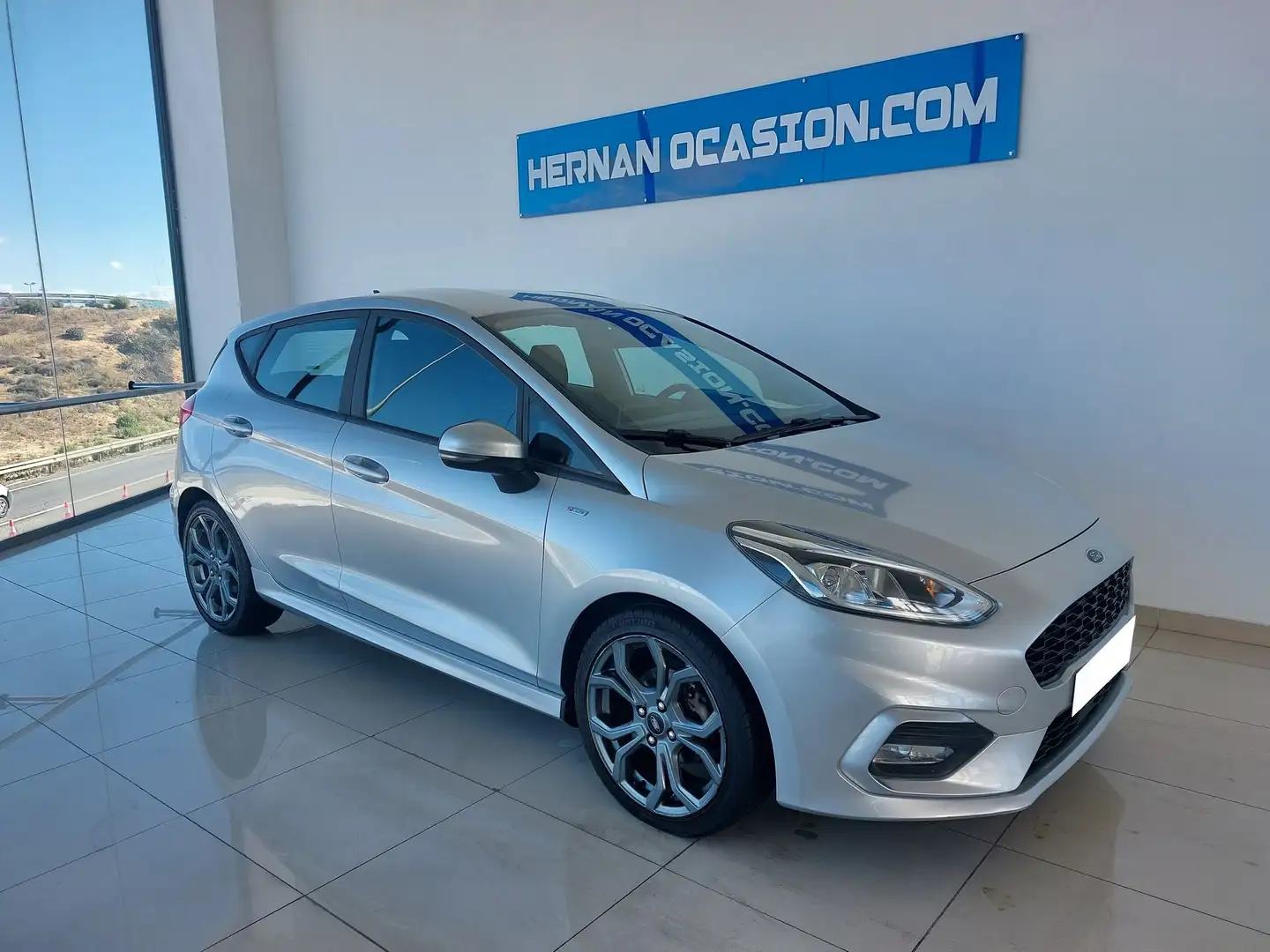 Ford Fiesta 1.0 EcoBoost S/S ST Line 140 Plateado - 2