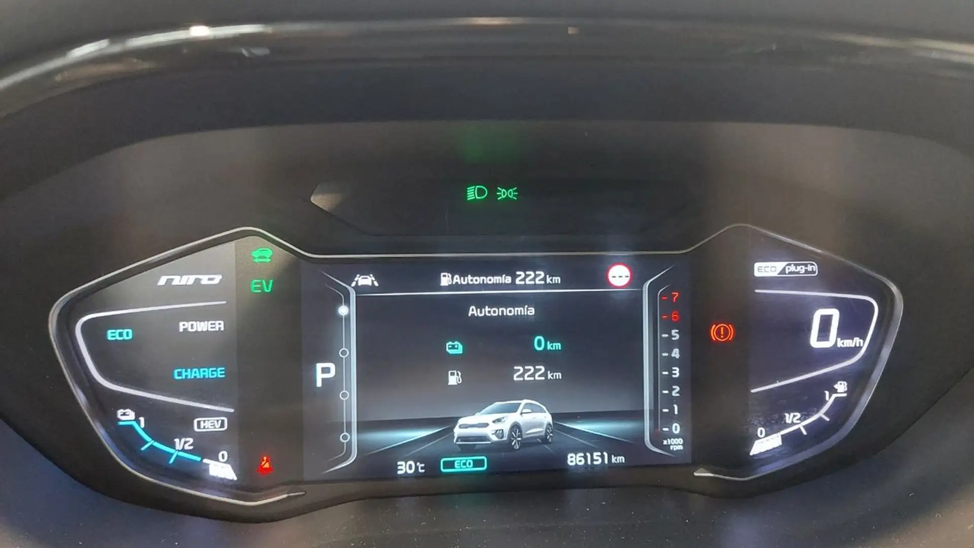 Kia Niro 1.6 HEV Emotion Gris - 2