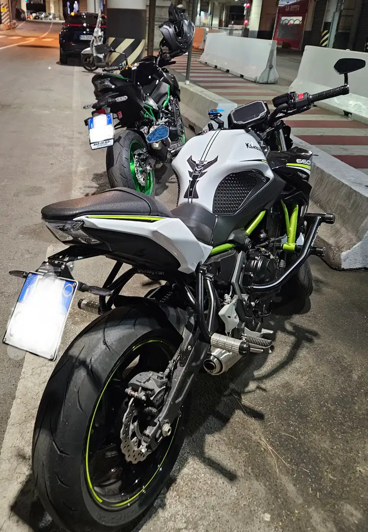 Kawasaki Z 650 Bianco - 2
