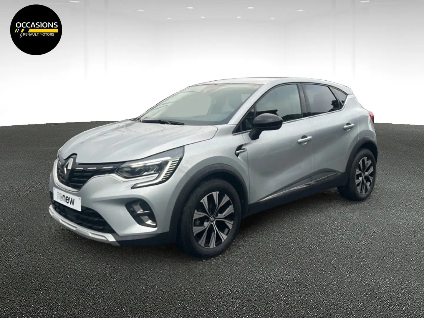 Renault Captur Captur 1.33 TCe MHEV Techno EDC GPF Silber - 1