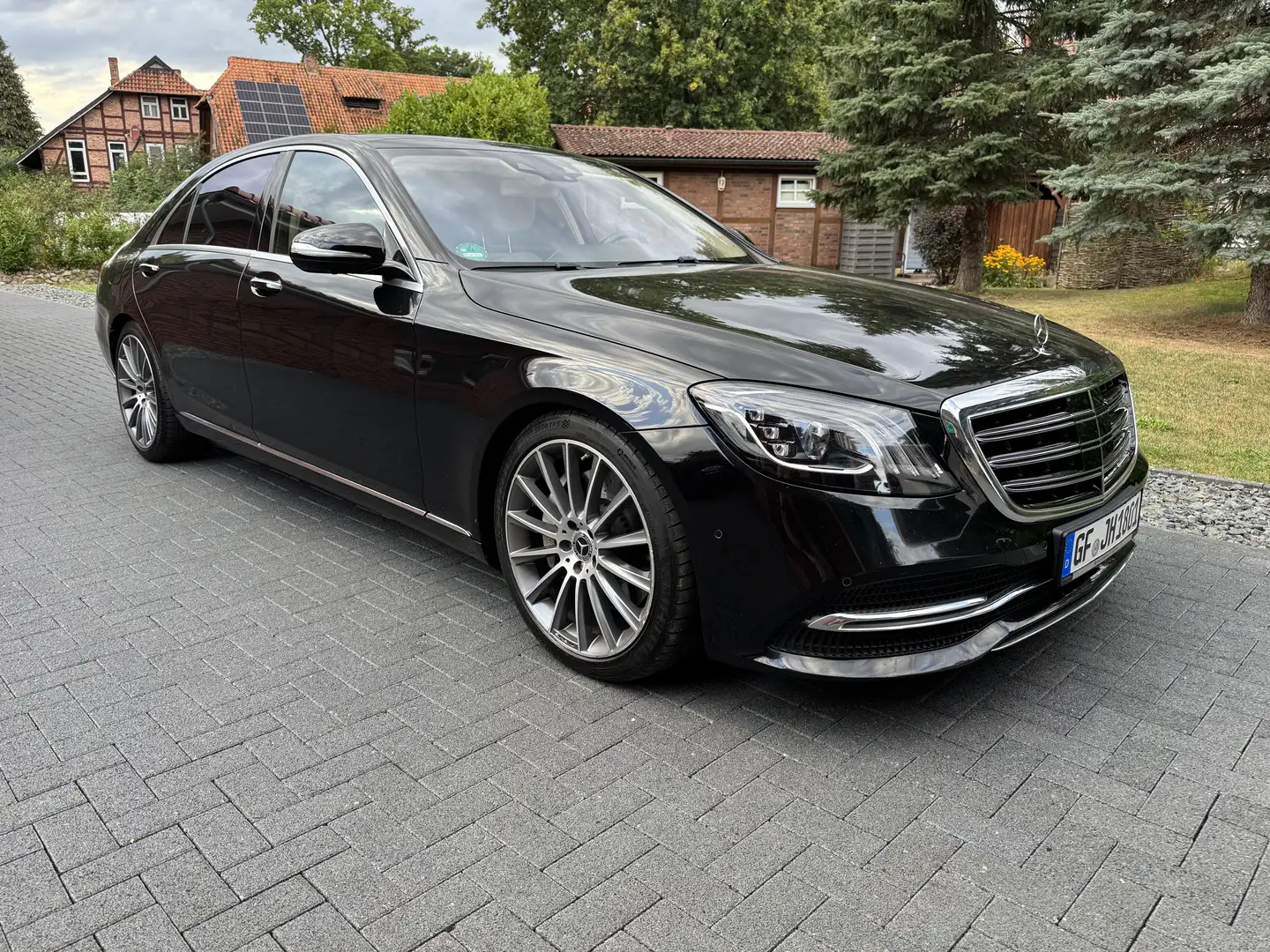 Mercedes-Benz S 560 E S 560 4Matic L Chauffeur 4 Sitzer Exclusiv Voll Negro - 1