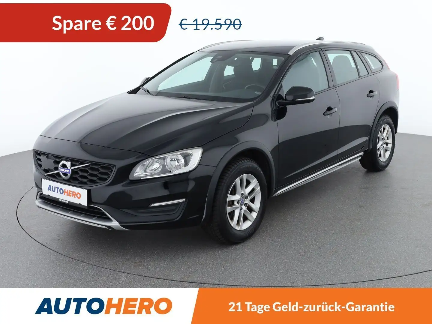 Volvo V60 Cross Country 2.0 D3 Business Schwarz - 1