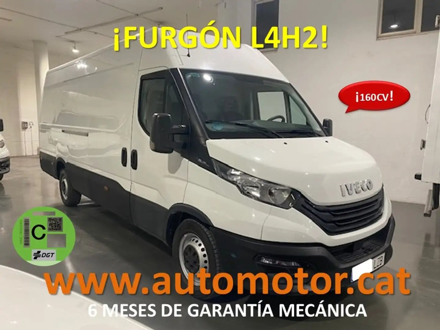 Iveco Daily Furgón 33S16 V 3520L H2 12.0 156 Blanco - 1