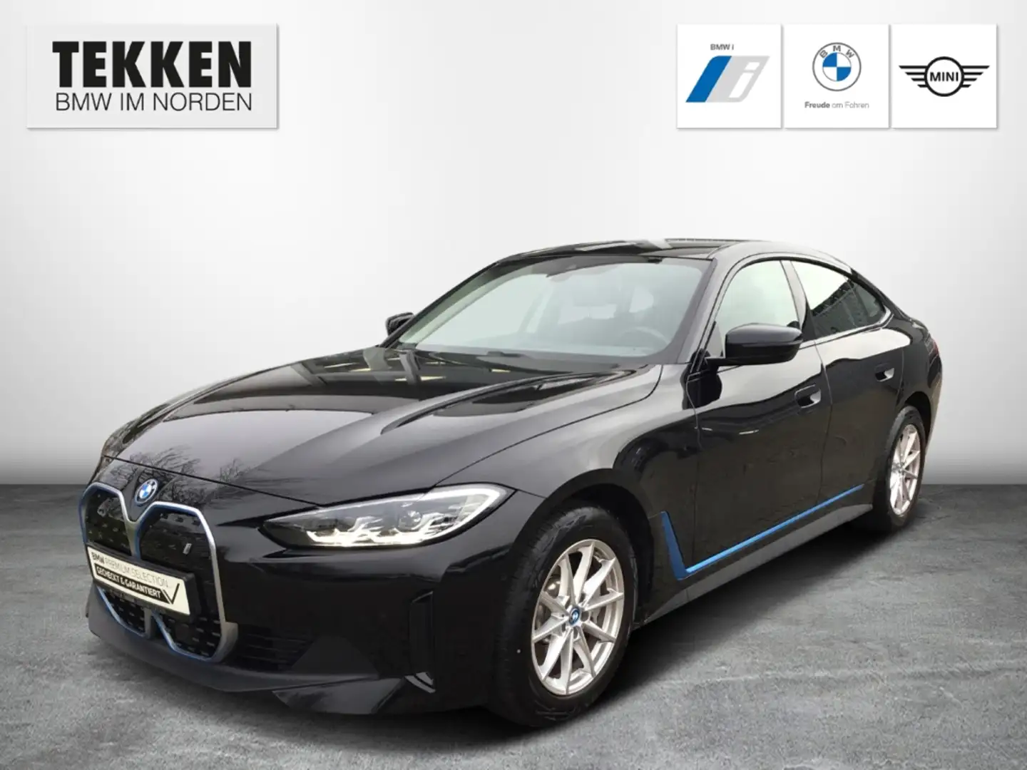 BMW i4 Gran Coupe 35eDrive Widescreen/Sitzhzg/Tempomat/DA Noir - 1