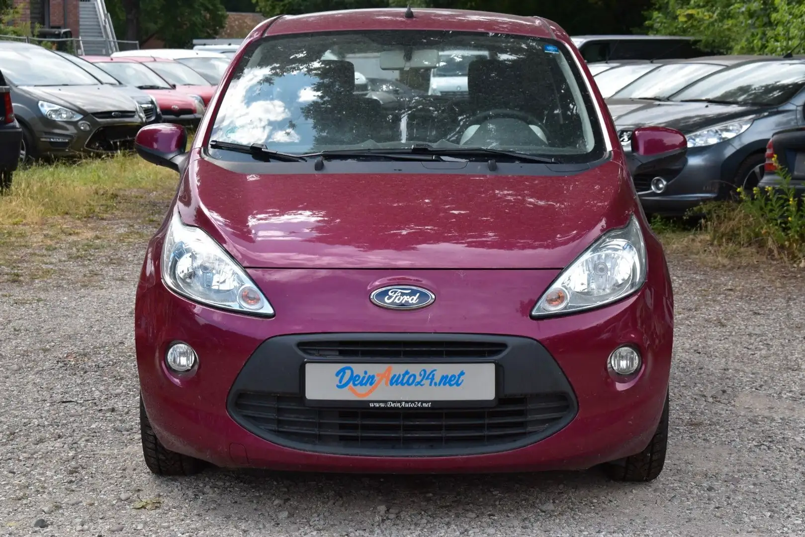 Ford Ka/Ka+ Titanium nur 36 tkm| 1.Hd| Klima| Si-Hzg| BC Rouge - 2