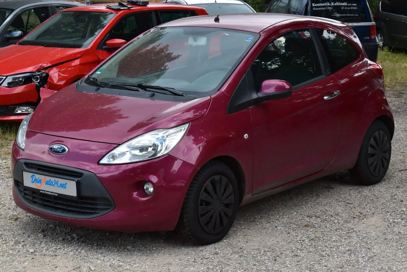 Ford Ka/Ka+ Titanium nur 36 tkm| 1.Hd| Klima| Si-Hzg| BC Rouge - 1