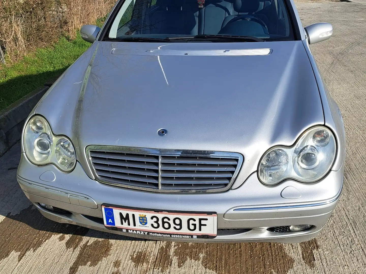Mercedes-Benz C 200 Elegance CDI Aut. Silber - 1