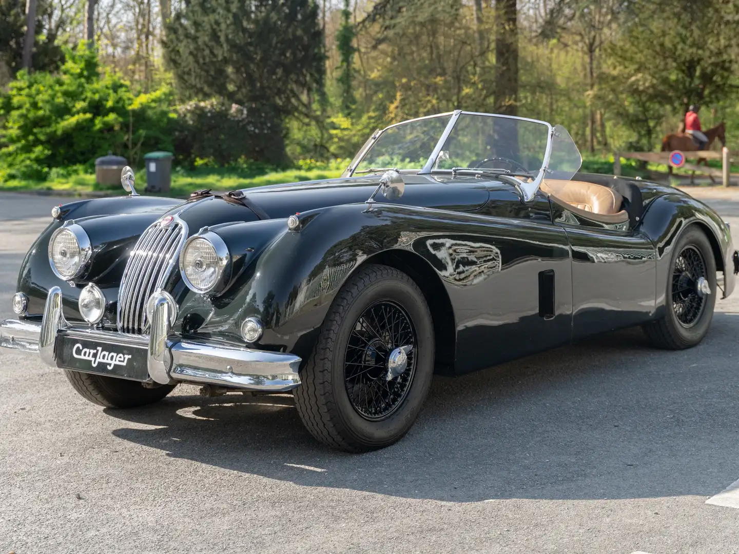 Jaguar XK 140 S OTS Zöld - 1