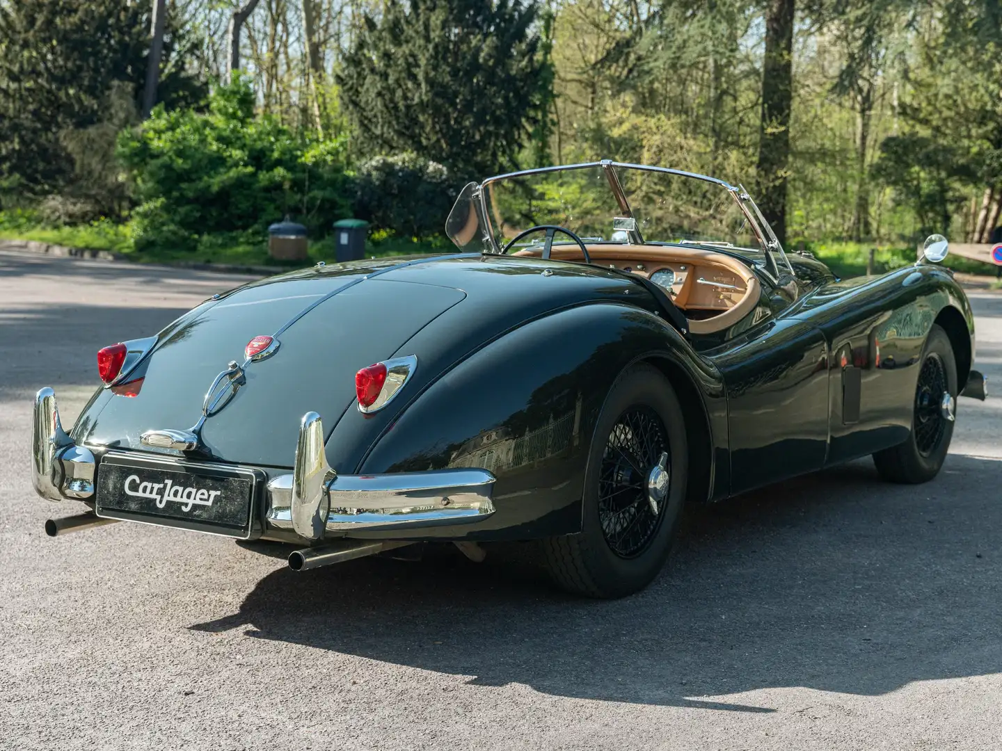 Jaguar XK 140 S OTS Zöld - 2
