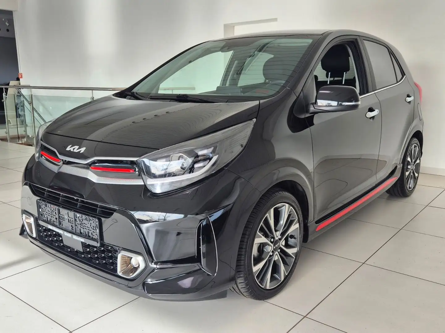 Kia Picanto GT-Line*LEDER*NAVI*KAMERA*SzHZ*TEMPO*PDC Schwarz - 1