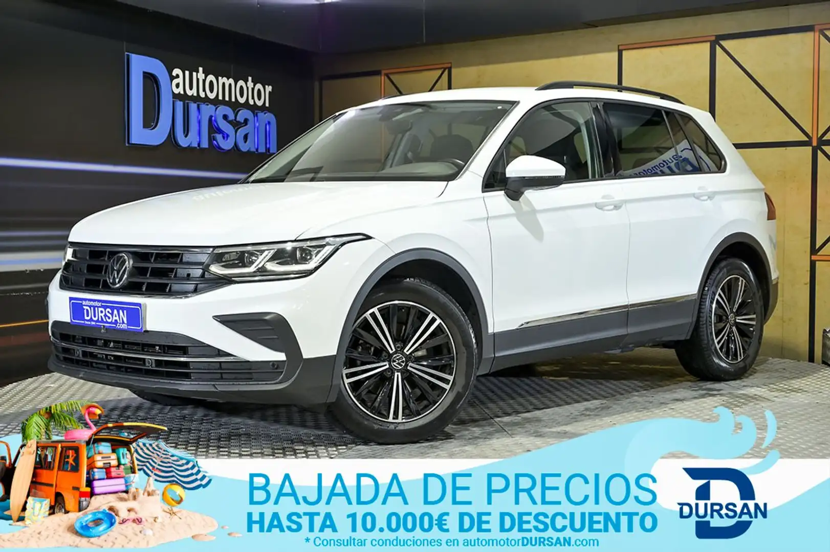Volkswagen Tiguan 2.0TDI Life DSG 110kW Blanc - 1